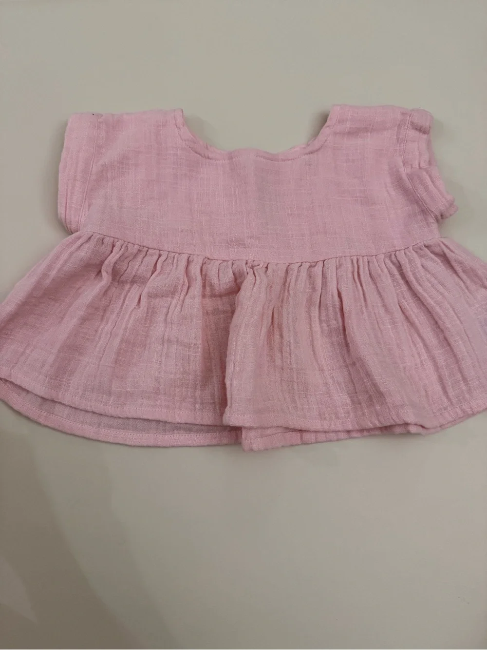 Tullabee Pink Babydoll Top & Bloomer Set 18-24M